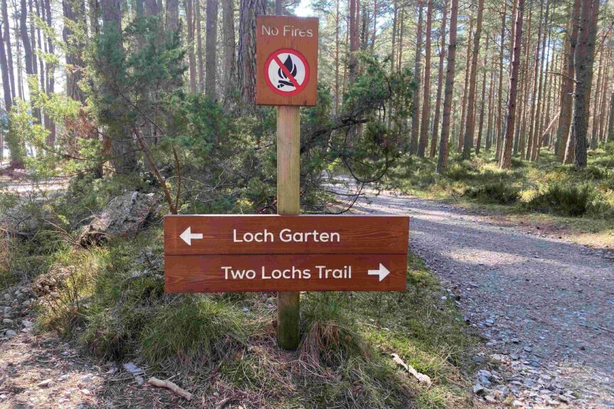 Two lochs trail